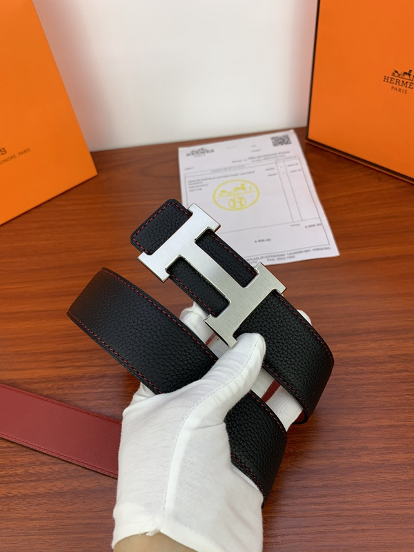 エルメス激安ベルト角部分ディテール